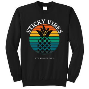 Ivf Embryo Transfer Day Pineapple Tall Sweatshirt