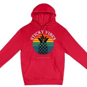 Ivf Embryo Transfer Day Pineapple Premium Pullover Hoodie