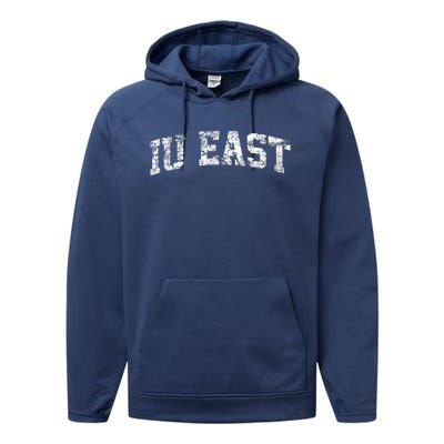 IU East Vintage Arch College University Alumni Performance Fleece Hoodie