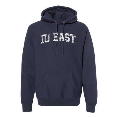 IU East Vintage Arch College University Alumni Premium Hoodie