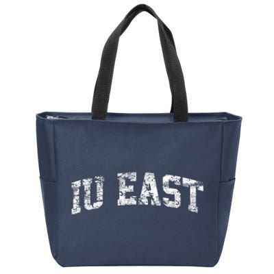 IU East Vintage Arch College University Alumni Zip Tote Bag