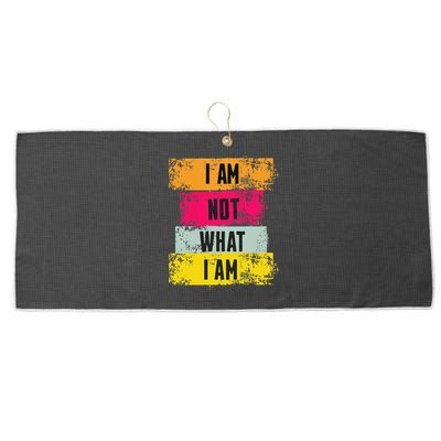 Iago Evil Villain Quotation Othello Tragedy Shakespeare Play Large Microfiber Waffle Golf Towel