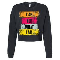 Iago Evil Villain Quotation Othello Tragedy Shakespeare Play Cropped Pullover Crew
