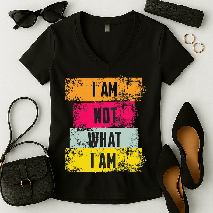 Iago Evil Villain Quotation Othello Tragedy Shakespeare Play Women's V-Neck T-Shirt