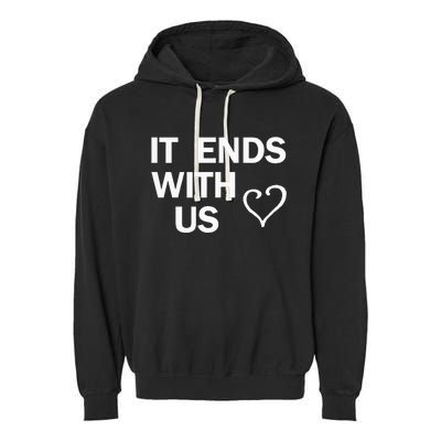 It Ends With Us Colleen Hoover Garment-Dyed Fleece Hoodie