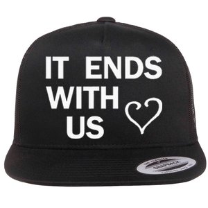 It Ends With Us Colleen Hoover Flat Bill Trucker Hat