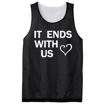 It Ends With Us Colleen Hoover Mesh Reversible Basketball Jersey Tank