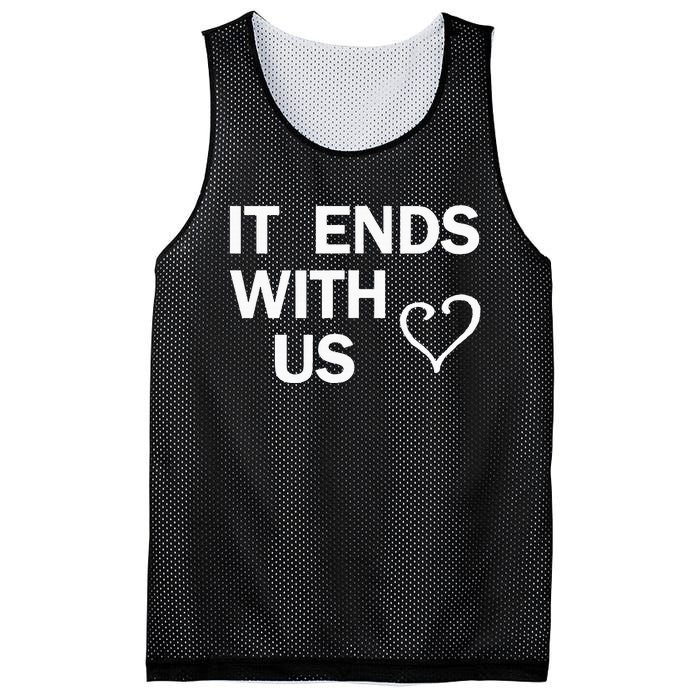 It Ends With Us Colleen Hoover Mesh Reversible Basketball Jersey Tank