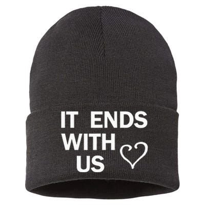 It Ends With Us Colleen Hoover Sustainable Knit Beanie