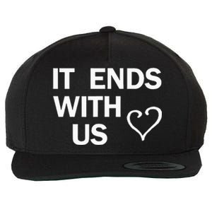 It Ends With Us Colleen Hoover Wool Snapback Cap