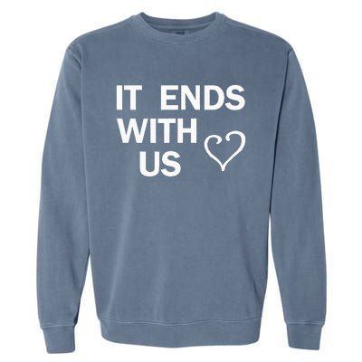 It Ends With Us Colleen Hoover Garment-Dyed Sweatshirt