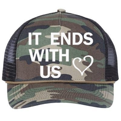 It Ends With Us Colleen Hoover Retro Rope Trucker Hat Cap