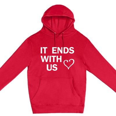 It Ends With Us Colleen Hoover Premium Pullover Hoodie