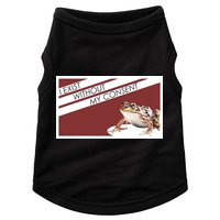 I Exist Without My Consent Funny Meme Frog Doggie Tank