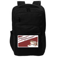 I Exist Without My Consent Funny Meme Frog Impact Tech Backpack