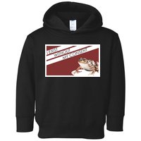 I Exist Without My Consent Funny Meme Frog Toddler Hoodie