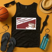 I Exist Without My Consent Funny Meme Frog Tank Top