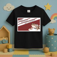 I Exist Without My Consent Funny Meme Frog Toddler T-Shirt