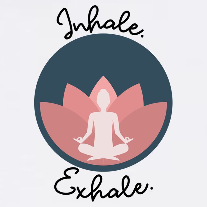 Inhale Exhale Yoga Meditation Zen Peace Breathe Wellness Gift Toddler T-Shirt