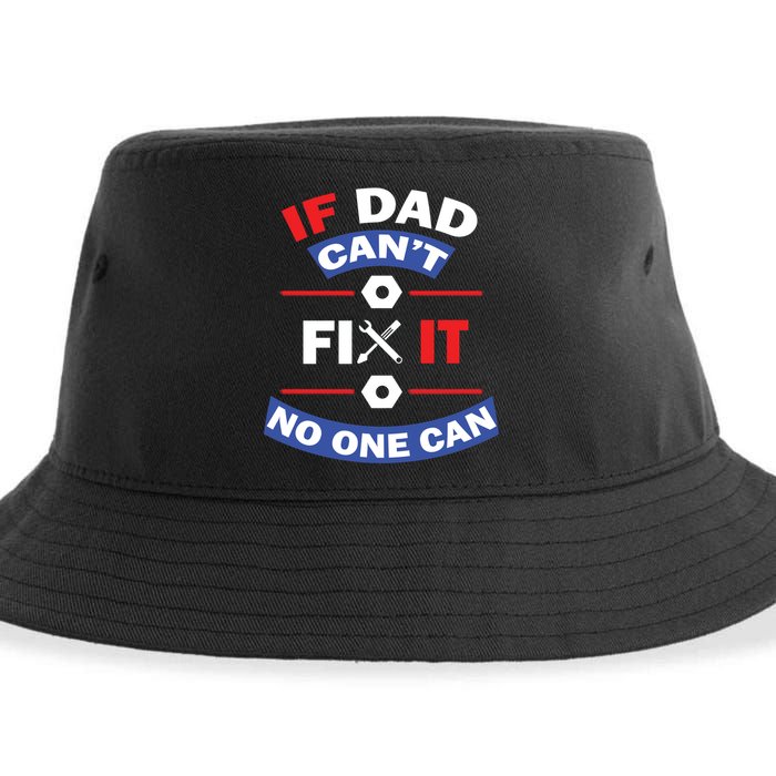 If Dad Can't Fix It No One Can Sustainable Bucket Hat