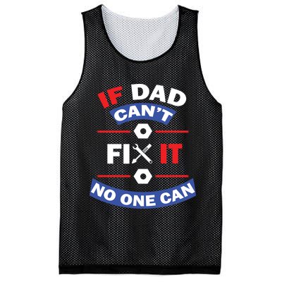 If Dad Can't Fix It No One Can Mesh Reversible Basketball Jersey Tank