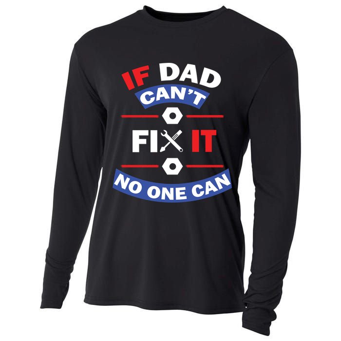 If Dad Can't Fix It No One Can Cooling Performance Long Sleeve Crew