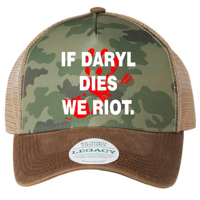 If Daryl Dies We Riot Legacy Tie Dye Trucker Hat