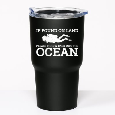 If Found On Land Please Throw Back Into The Ocean Tumbler