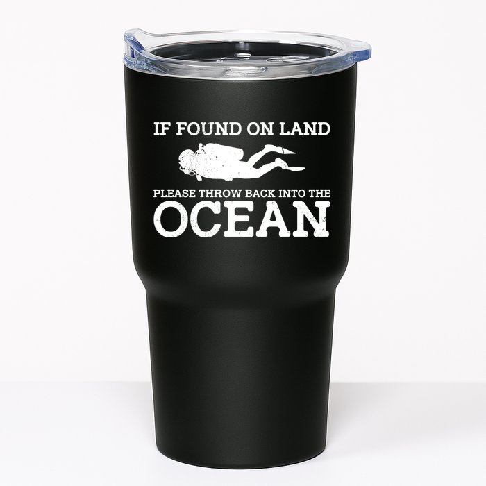 If Found On Land Please Throw Back Into The Ocean Tumbler