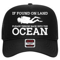 If Found On Land Please Throw Back Into The Ocean Trucker Hat