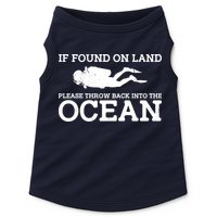 If Found On Land Please Throw Back Into The Ocean Doggie Tank