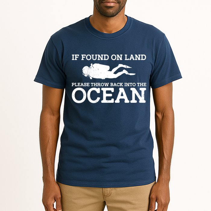 If Found On Land Please Throw Back Into The Ocean Tall T-Shirt