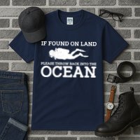 If Found On Land Please Throw Back Into The Ocean Tall T-Shirt