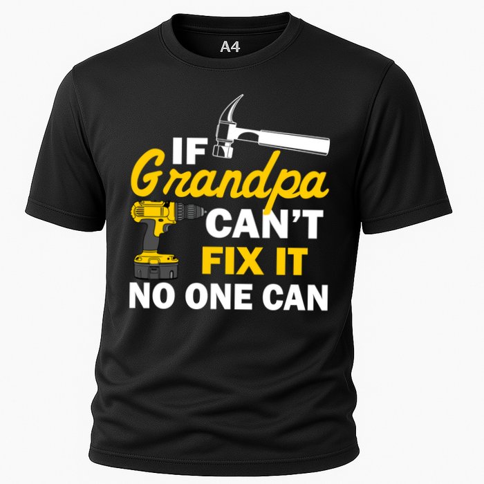 If Grandpa Can't Fix It No One Can Cooling Performance Crew T-Shirt