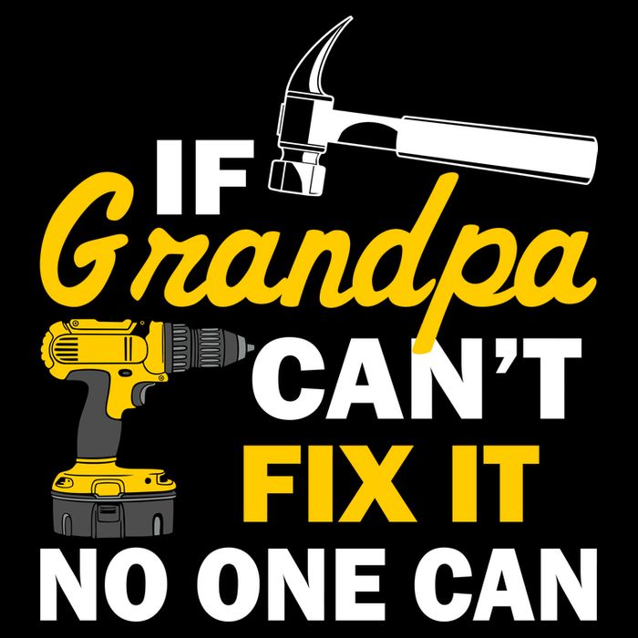 If Grandpa Can't Fix It No One Can Hoodie