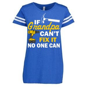 If Grandpa Can't Fix It No One Can Enza Ladies Jersey Football T-Shirt