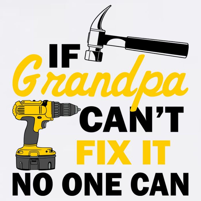 If Grandpa Can't Fix It No One Can Garment-Dyed Sweatshirt