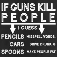 If Guns Kill People Funny 2nd Amendment Gun Rights Cool Comfort Performance Bucket Hat