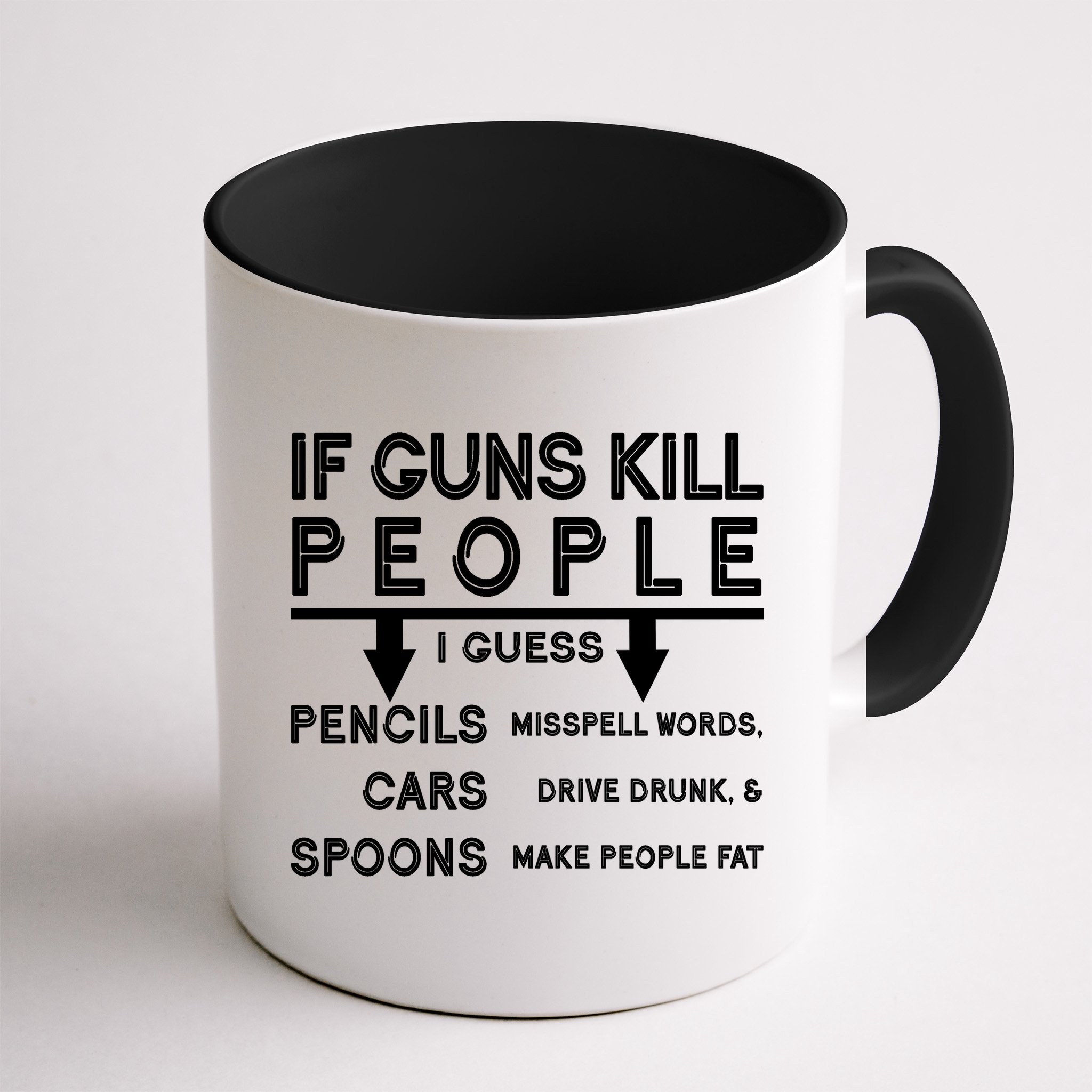 If Guns Kill People Funny 2nd Amendment Gun Rights Mug