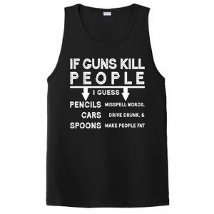 If Guns Kill People Funny 2nd Amendment Gun Rights PosiCharge Competitor Tank