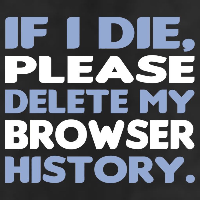 If I Die Please Delete My Browser History Knit Cap Winter Beanie
