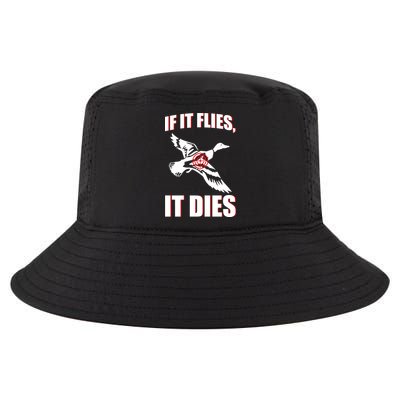 If It Flies It dies Cool Comfort Performance Bucket Hat