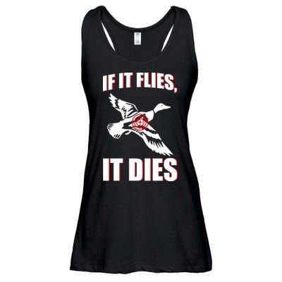 If It Flies It dies Ladies Essential Flowy Tank