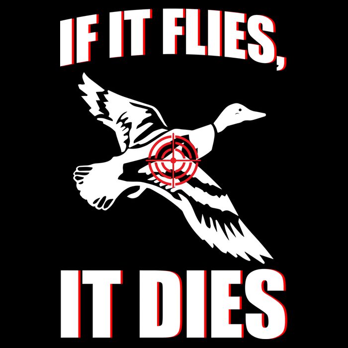 If It Flies It dies 16 in Basic Backpack