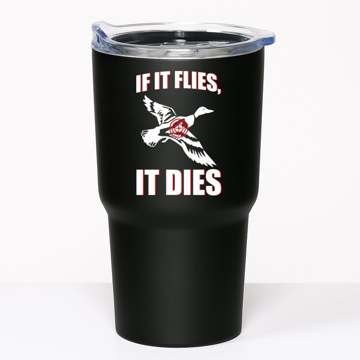 If It Flies It dies Tumbler