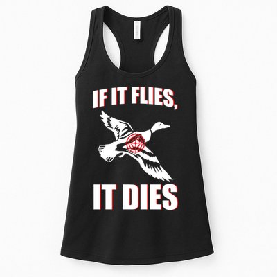 If It Flies It dies Womens Tank Top