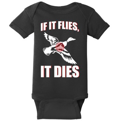 If It Flies It dies Baby Bodysuit