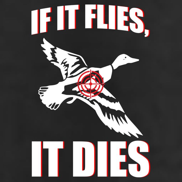 If It Flies It dies Golf Towel
