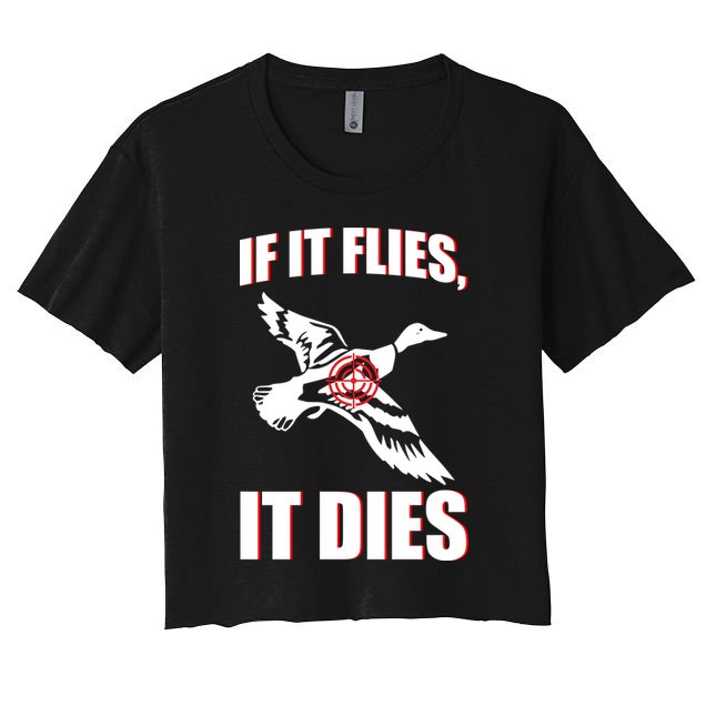If It Flies It dies Crop Top