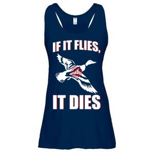 If It Flies It dies Ladies Essential Flowy Tank